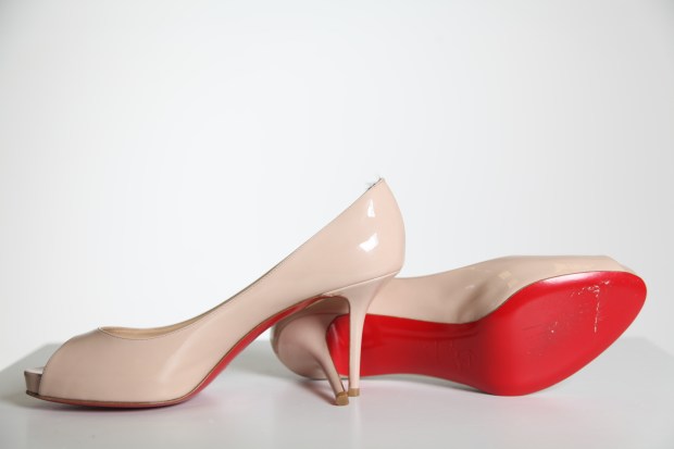 Our new red soles